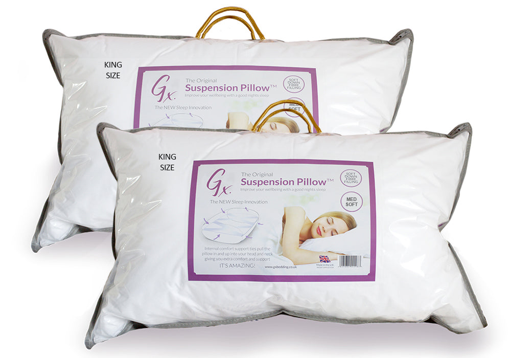 *King Size* Suspension Pillow Twin Pack