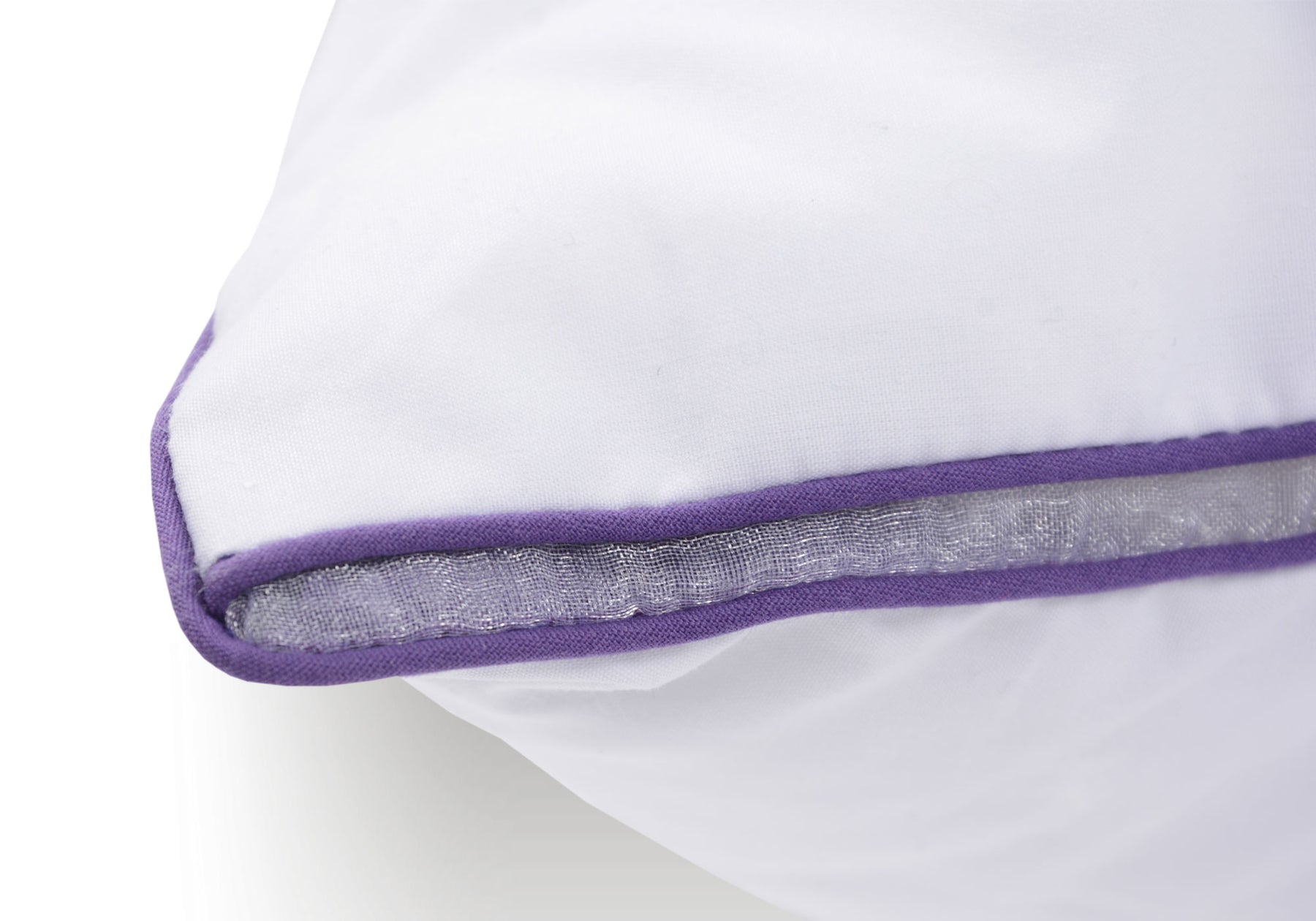 Patented pillow giving both comfort and support using internal ties
