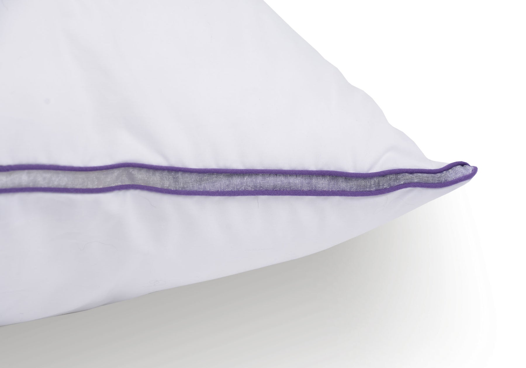 Patented pillow giving both comfort and support using internal ties